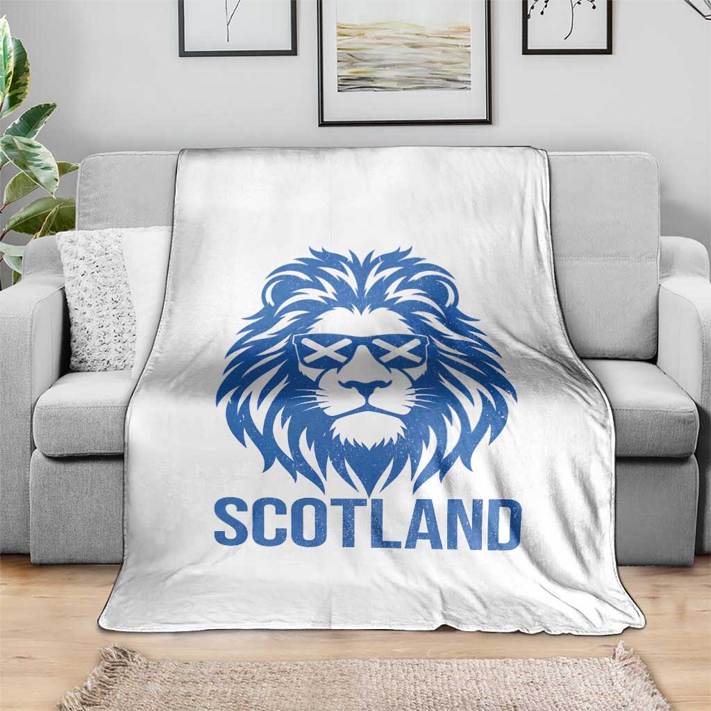 Vintage Scotland Lion Throw Blanket Retro SCOT Fan Scottish Flag