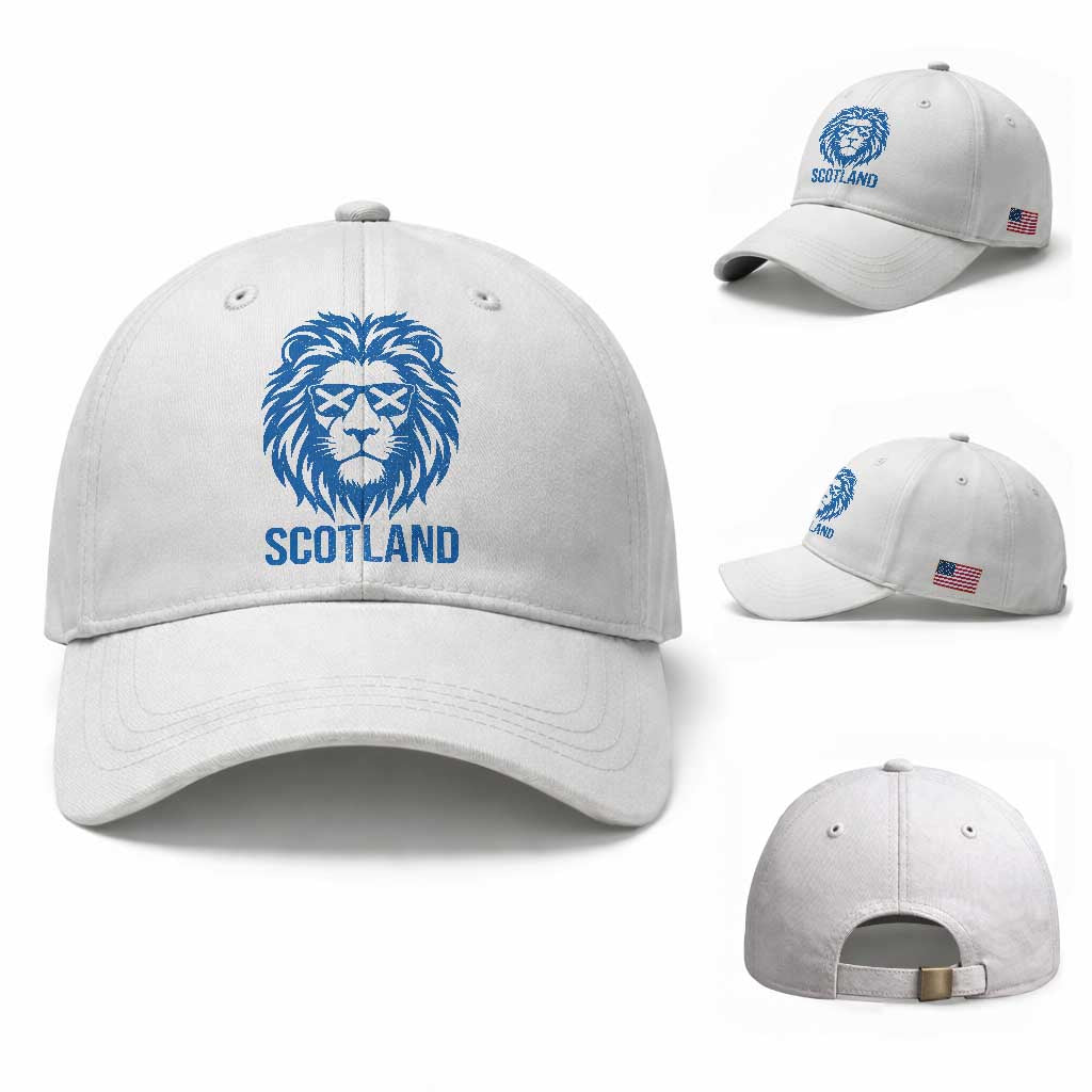 Vintage Scotland Lion Baseball Cap Retro SCOT Fan Scottish Flag