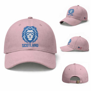 Vintage Scotland Lion Baseball Cap Retro SCOT Fan Scottish Flag