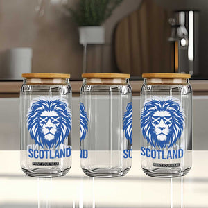 Vintage Scotland Lion Glass Can Retro SCOT Fan Scottish Flag