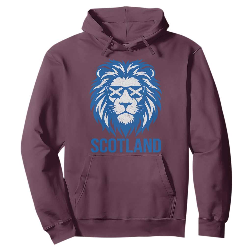 Vintage Scotland Lion Hoodie Retro SCOT Fan Scottish Flag