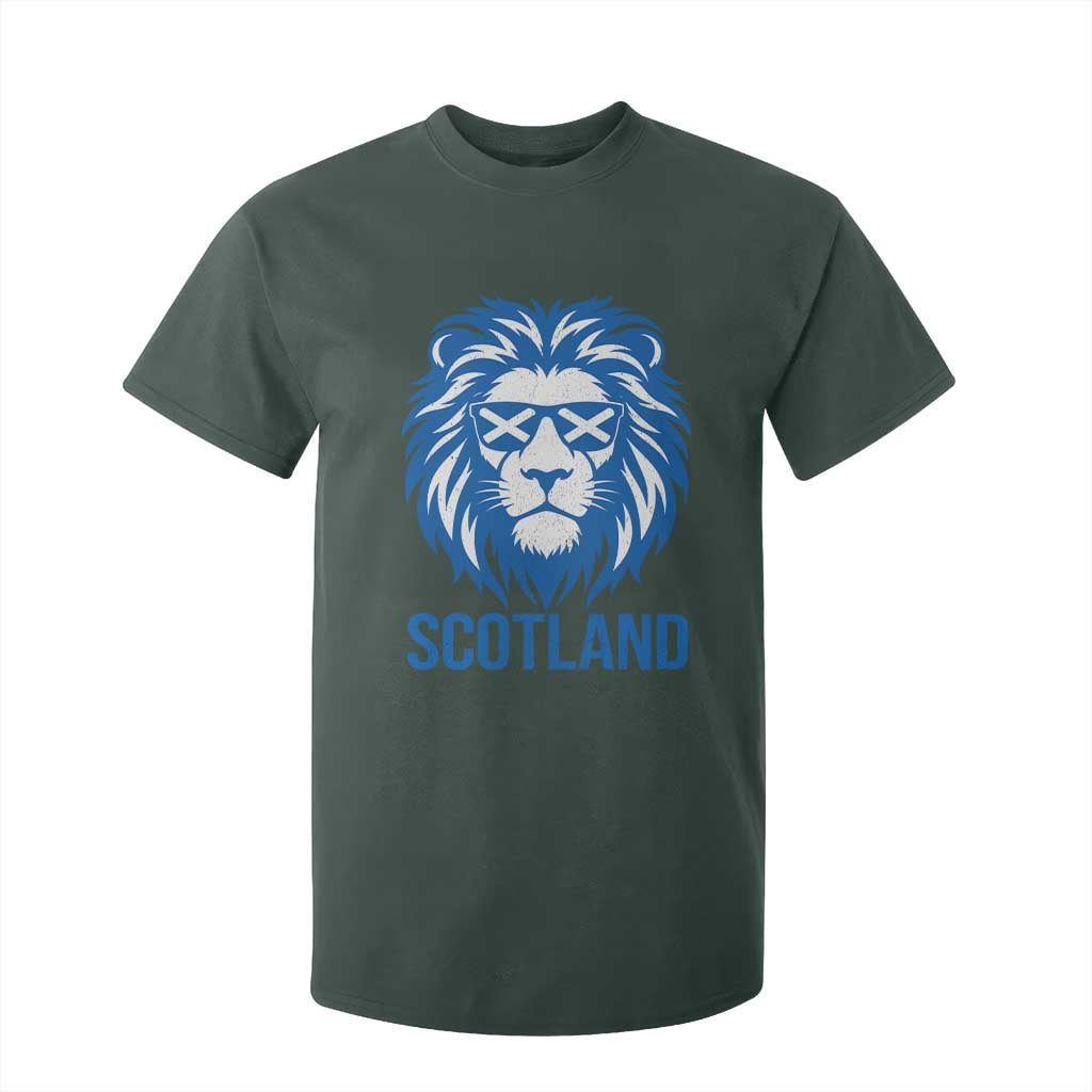 Vintage Scotland Lion T Shirt For Kid Retro SCOT Fan Scottish Flag
