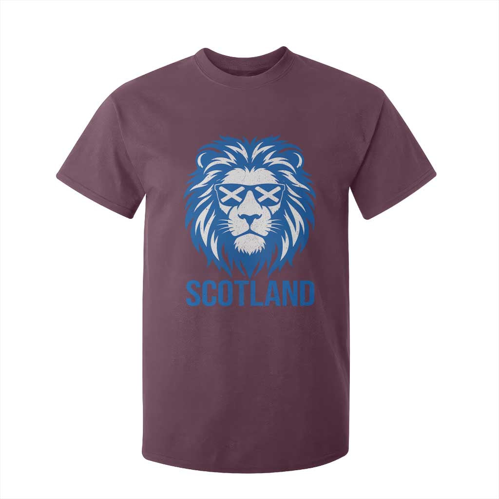 Vintage Scotland Lion T Shirt For Kid Retro SCOT Fan Scottish Flag