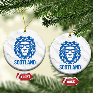 Vintage Scotland Lion Ceramic Ornament Retro SCOT Fan Scottish Flag