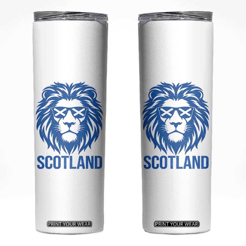 Vintage Scotland Lion Skinny Tumbler Retro SCOT Fan Scottish Flag