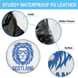 Vintage Scotland Lion Spare Tire Cover Retro SCOT Fan Scottish Flag