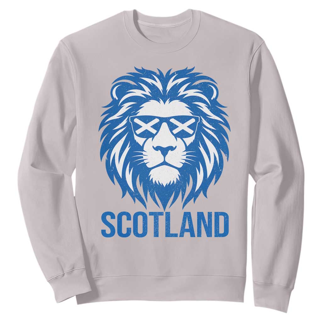 Vintage Scotland Lion Sweatshirt Retro SCOT Fan Scottish Flag