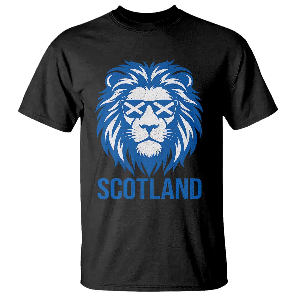 Vintage Scotland Lion T Shirt Retro SCOT Fan Scottish Flag