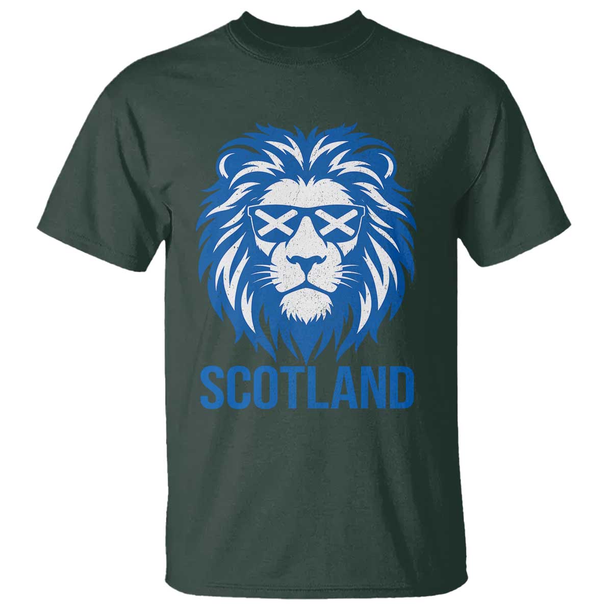 Vintage Scotland Lion T Shirt Retro SCOT Fan Scottish Flag