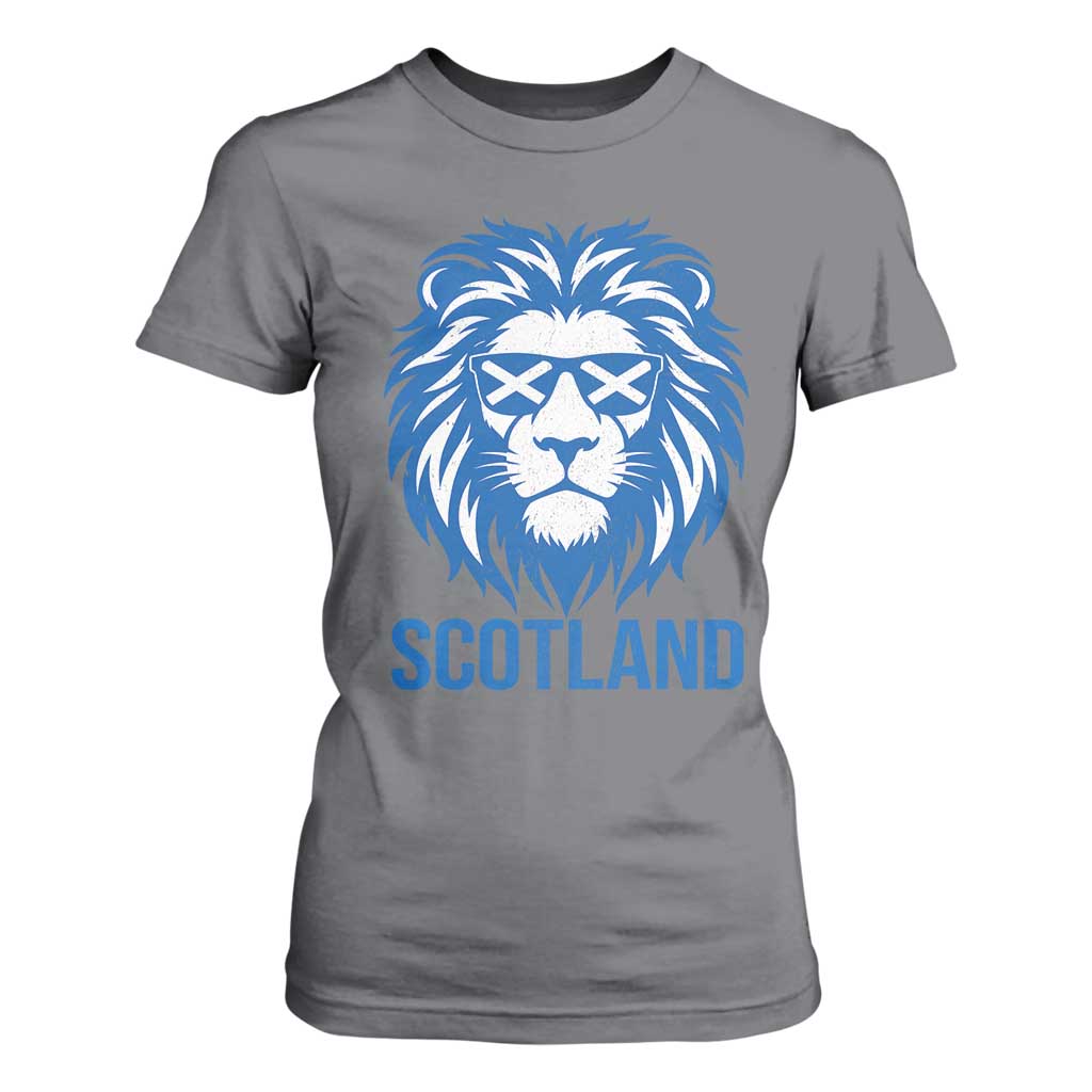Vintage Scotland Lion T Shirt For Women Retro SCOT Fan Scottish Flag