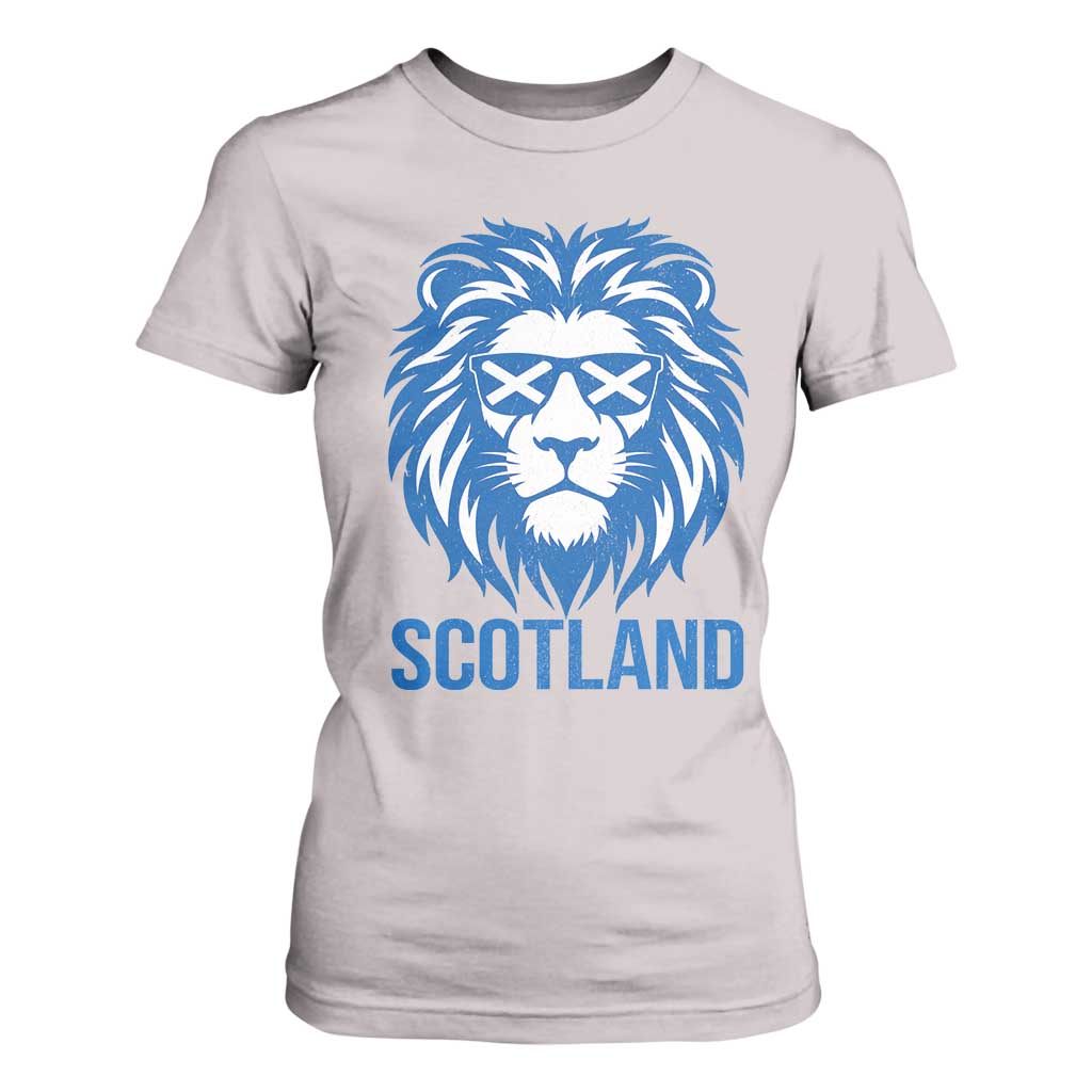 Vintage Scotland Lion T Shirt For Women Retro SCOT Fan Scottish Flag