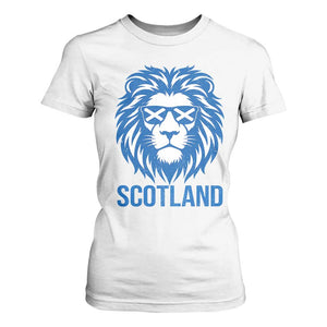 Vintage Scotland Lion T Shirt For Women Retro SCOT Fan Scottish Flag