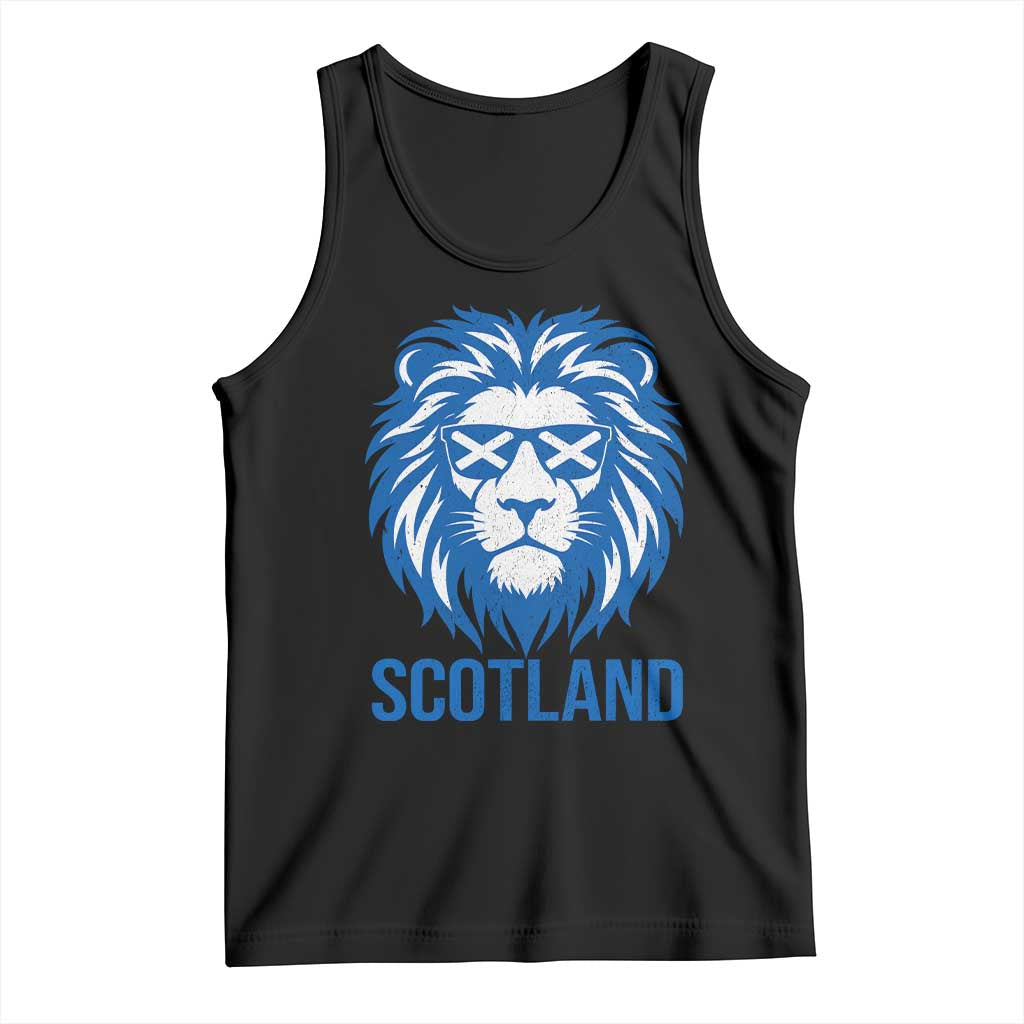 Vintage Scotland Lion Tank Top Retro SCOT Fan Scottish Flag