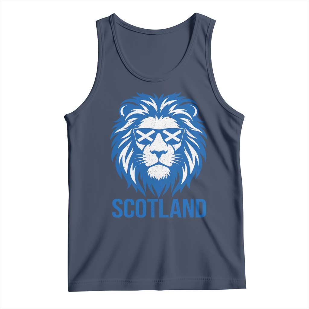 Vintage Scotland Lion Tank Top Retro SCOT Fan Scottish Flag