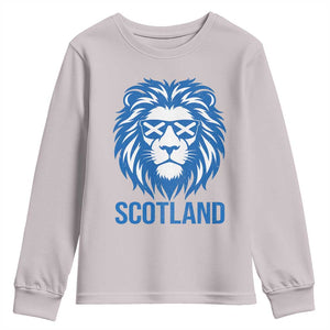 Vintage Scotland Lion Youth Sweatshirt Retro SCOT Fan Scottish Flag