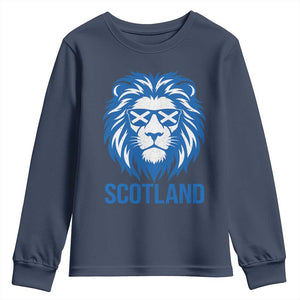 Vintage Scotland Lion Youth Sweatshirt Retro SCOT Fan Scottish Flag