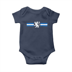 Scotland Lion Baby Onesie Retro Scottish Flag SCOT