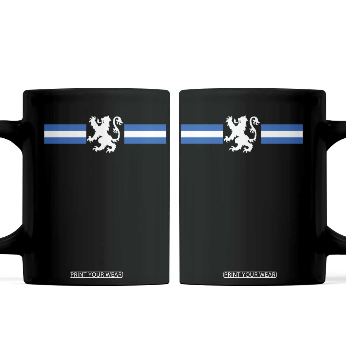 Scotland Lion Coffee Mug Retro Scottish Flag SCOT
