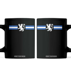 Scotland Lion Coffee Mug Retro Scottish Flag SCOT