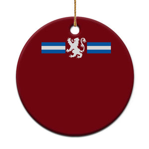 Scotland Lion Ceramic Ornament Retro Scottish Flag SCOT
