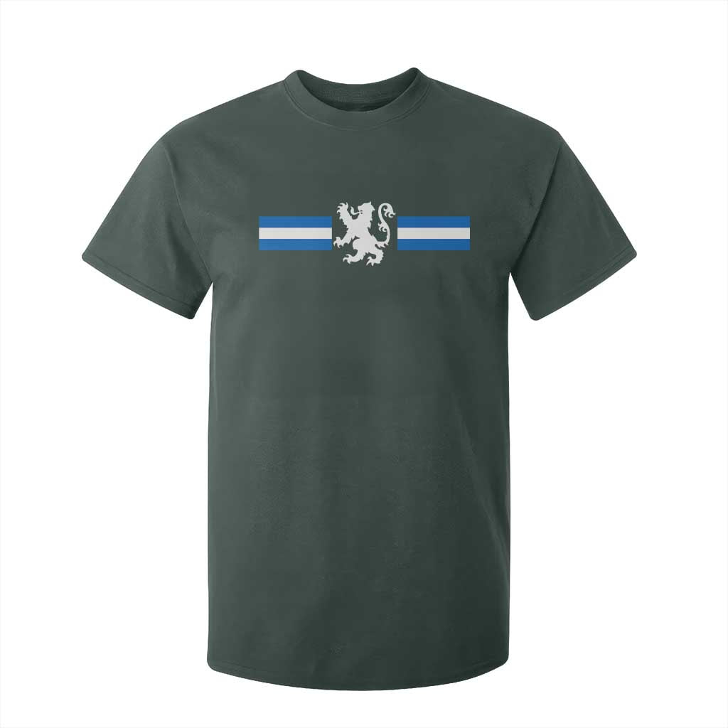 Scotland Lion T Shirt For Kid Retro Scottish Flag SCOT