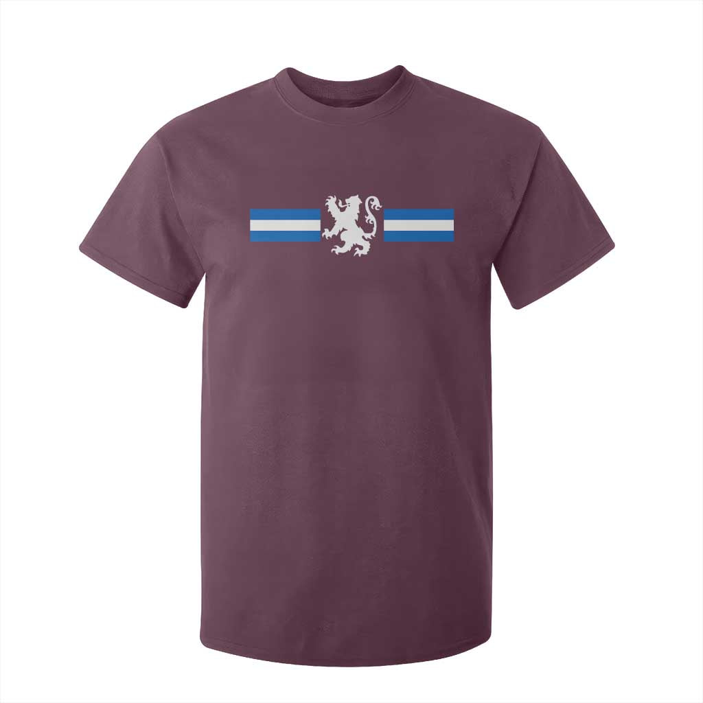 Scotland Lion T Shirt For Kid Retro Scottish Flag SCOT