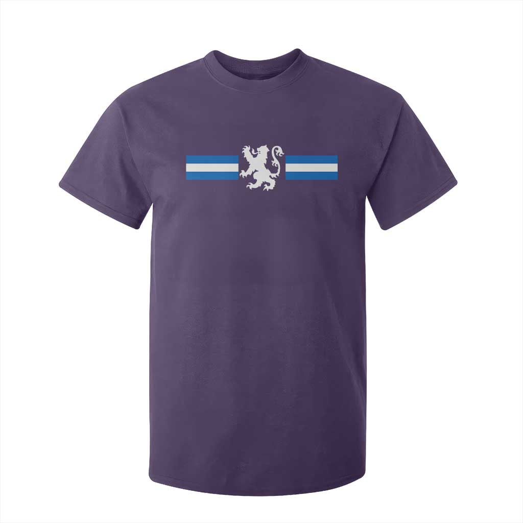Scotland Lion T Shirt For Kid Retro Scottish Flag SCOT