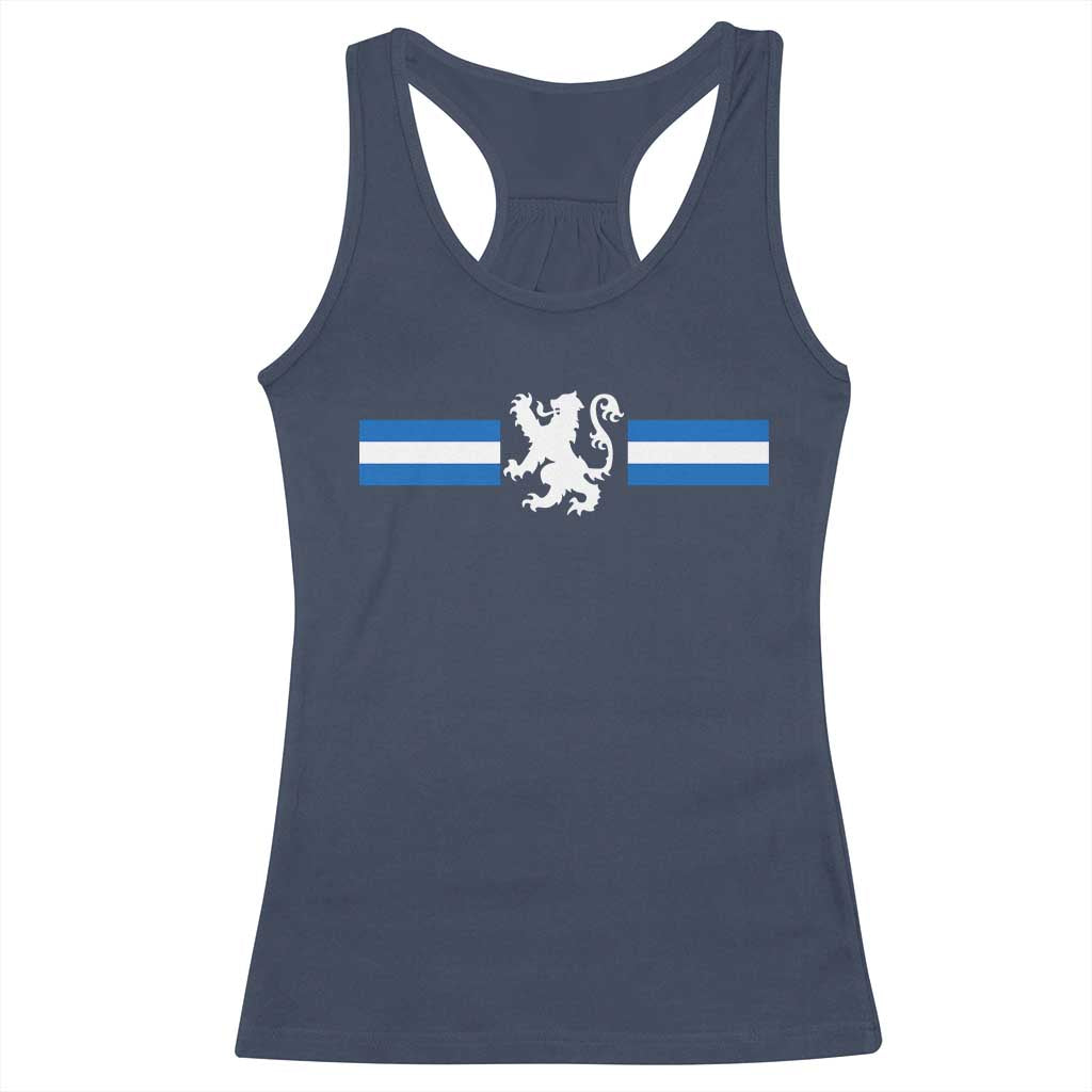 Scotland Lion Racerback Tank Top Retro Scottish Flag SCOT