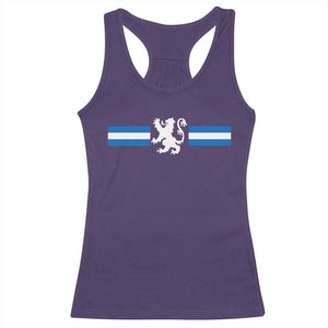 Scotland Lion Racerback Tank Top Retro Scottish Flag SCOT
