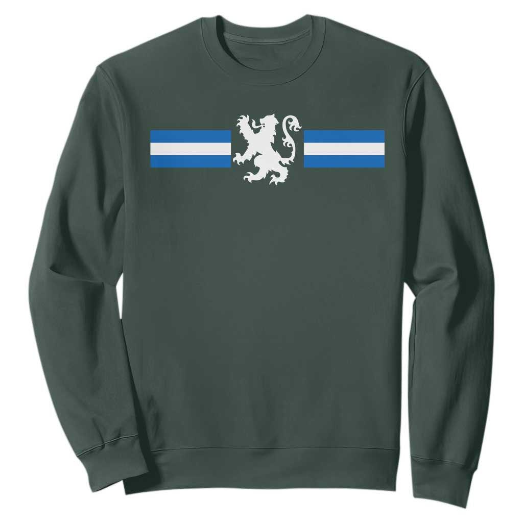 Scotland Lion Sweatshirt Retro Scottish Flag SCOT