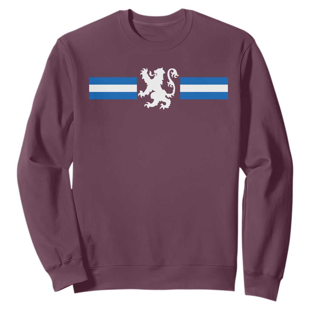 Scotland Lion Sweatshirt Retro Scottish Flag SCOT