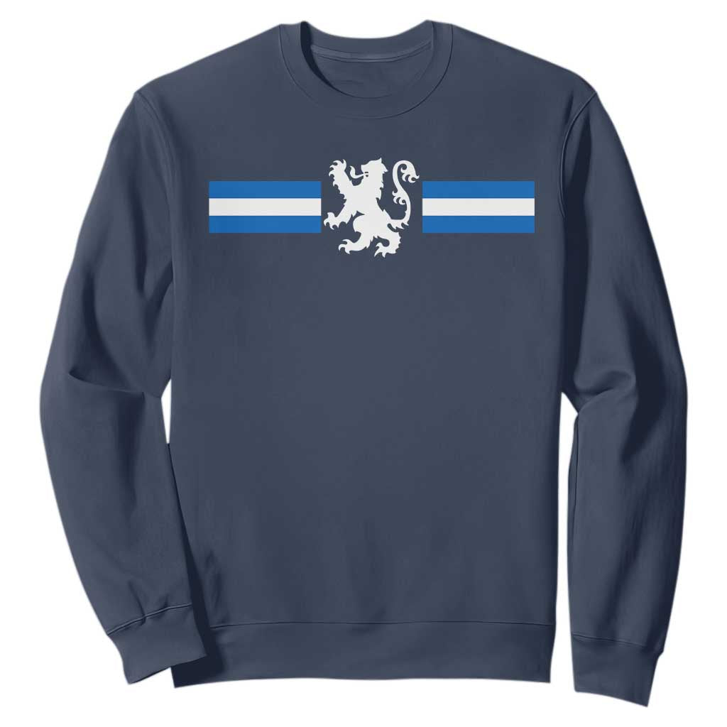 Scotland Lion Sweatshirt Retro Scottish Flag SCOT