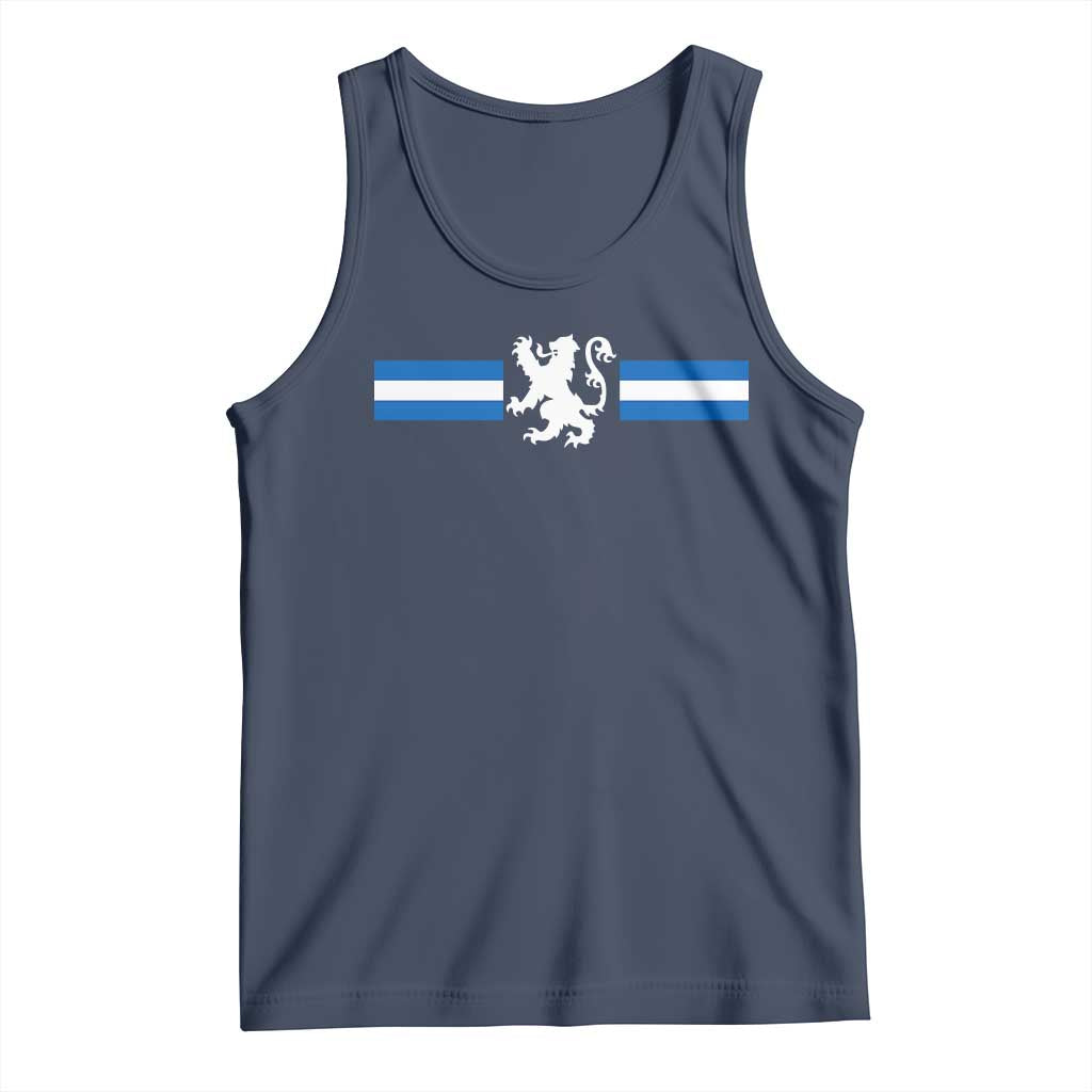 Scotland Lion Tank Top Retro Scottish Flag SCOT