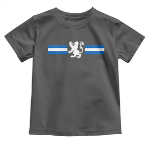 Scotland Lion Toddler T Shirt Retro Scottish Flag SCOT