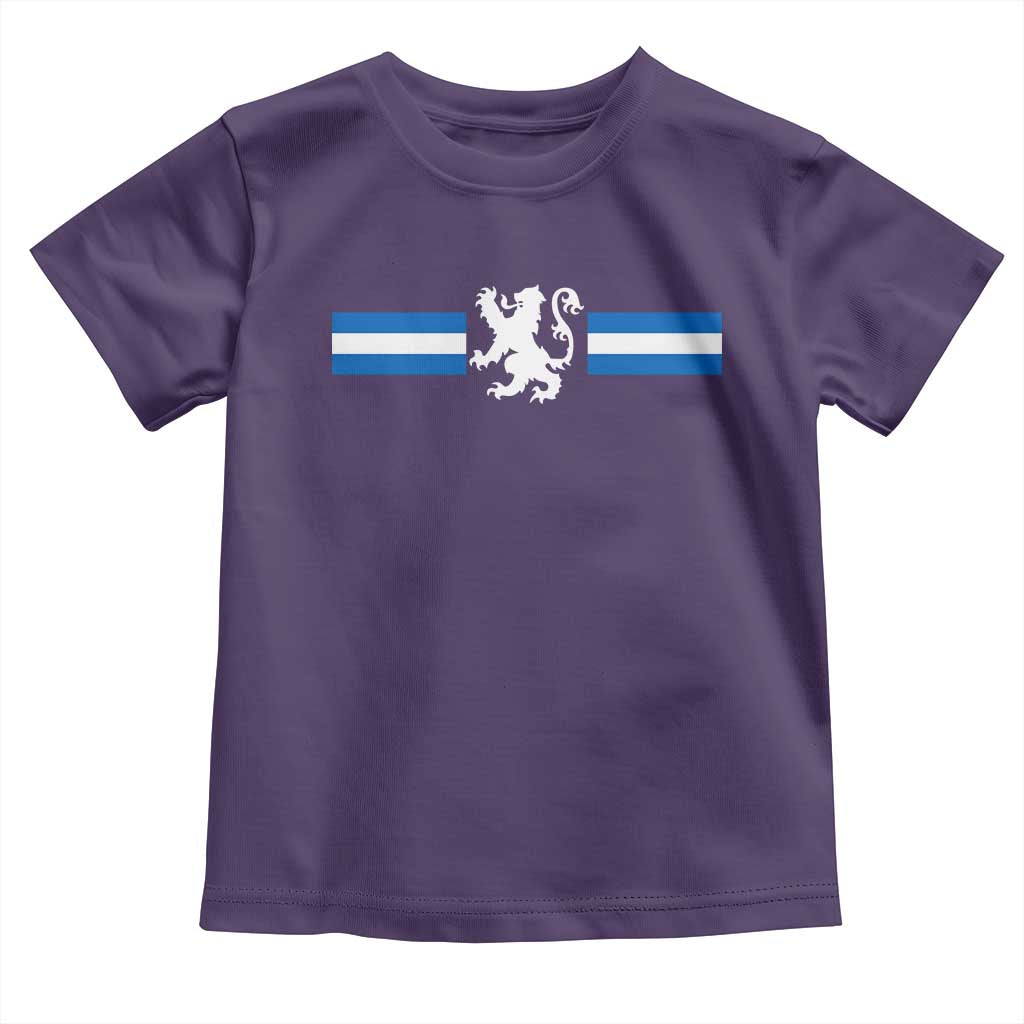 Scotland Lion Toddler T Shirt Retro Scottish Flag SCOT