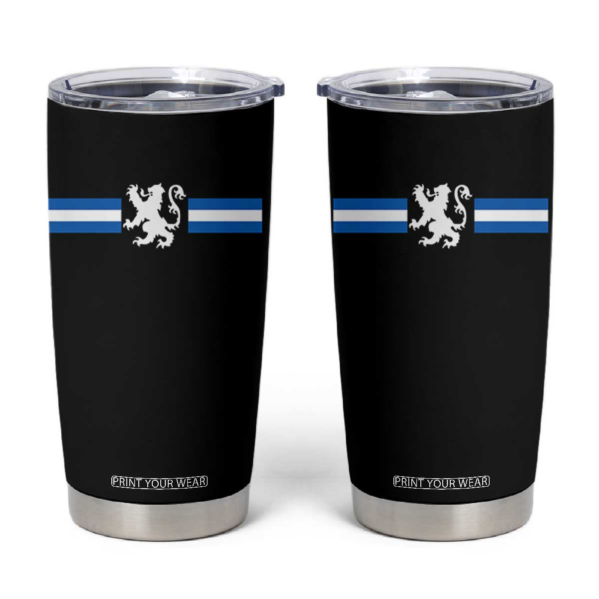 Scotland Lion Tumbler Cup Retro Scottish Flag SCOT