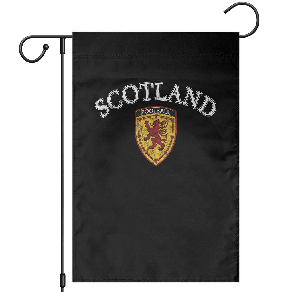Scotland Soccer Garden Flag Scottish Rampant Lion Scotland Coat of Arms Banner Football Fan TS10 Black Print Your Wear