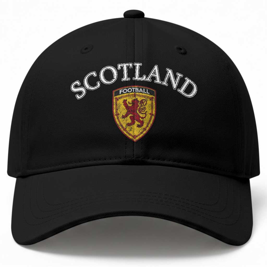 Scotland Soccer Baseball Cap Scottish Rampant Lion Scotland Coat of Arms Banner Football Fan TS10 Print Your Wear