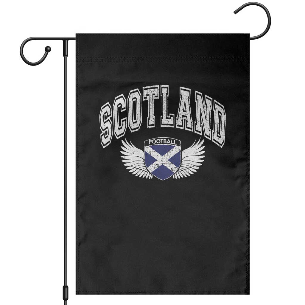 Scotland Soccer Garden Flag Retro Vintage Scottish Flag Football Fan