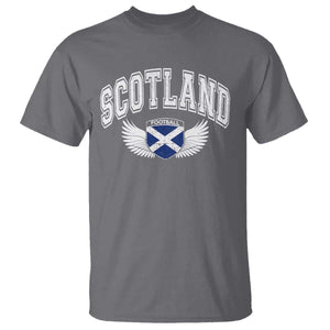 Scotland Soccer T Shirt Retro Vintage Scottish Flag Football Fan