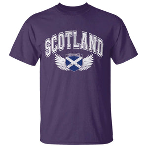 Scotland Soccer T Shirt Retro Vintage Scottish Flag Football Fan