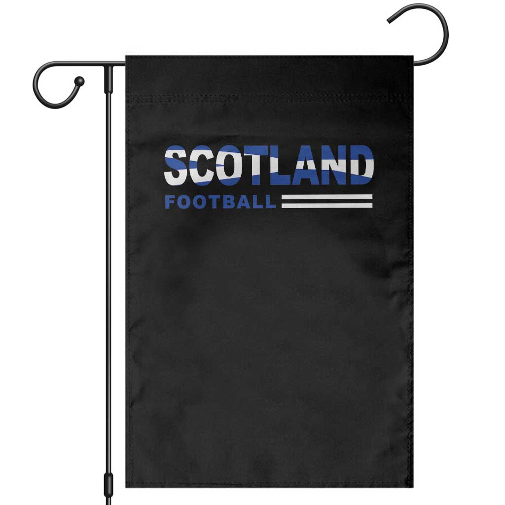 Scotland Football Pride Garden Flag Scottish Flag Soccer Fan National Team Fans TS10 Black Print Your Wear