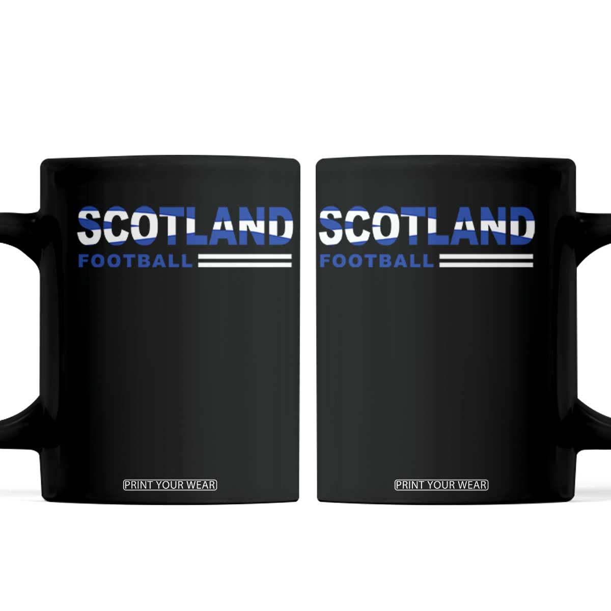 Scotland Football Pride Coffee Mug Scottish Flag Soccer Fan National Team Fans