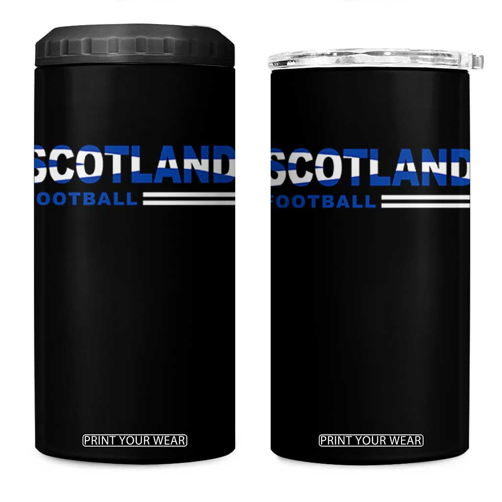 Scotland Football Pride 4 in 1 Can Cooler Tumbler Scottish Flag Soccer Fan National Team Fans