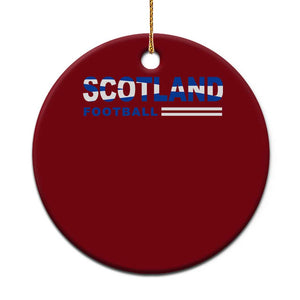 Scotland Football Pride Ceramic Ornament Scottish Flag Soccer Fan National Team Fans