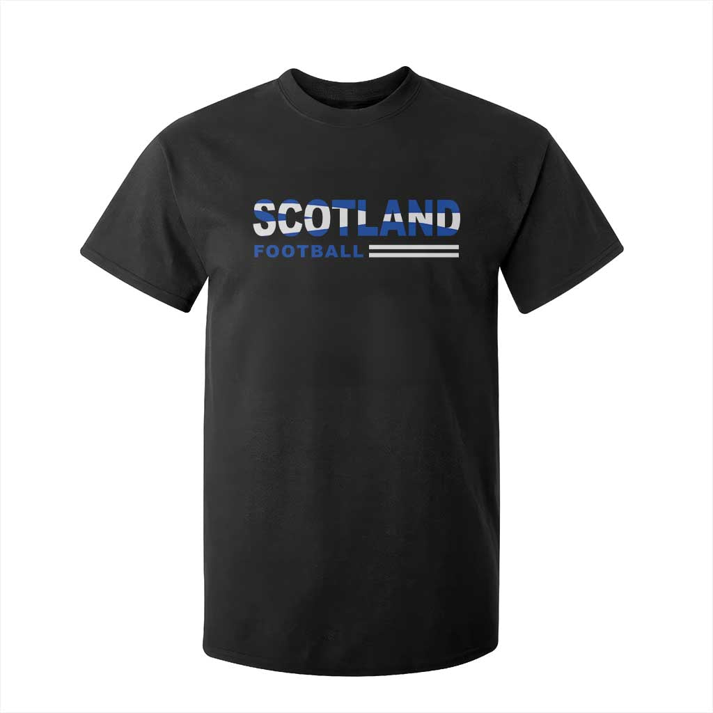 Scotland Football Pride T Shirt For Kid Scottish Flag Soccer Fan National Team Fans