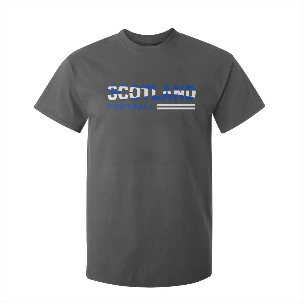 Scotland Football Pride T Shirt For Kid Scottish Flag Soccer Fan National Team Fans