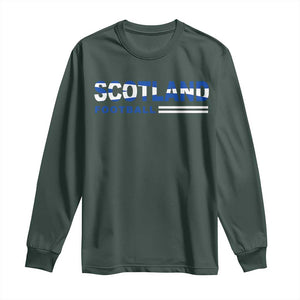 Scotland Football Pride Long Sleeve Shirt Scottish Flag Soccer Fan National Team Fans