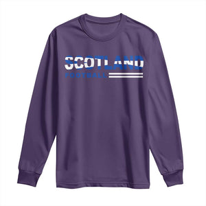 Scotland Football Pride Long Sleeve Shirt Scottish Flag Soccer Fan National Team Fans