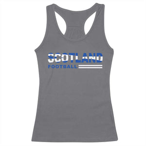 Scotland Football Pride Racerback Tank Top Scottish Flag Soccer Fan National Team Fans